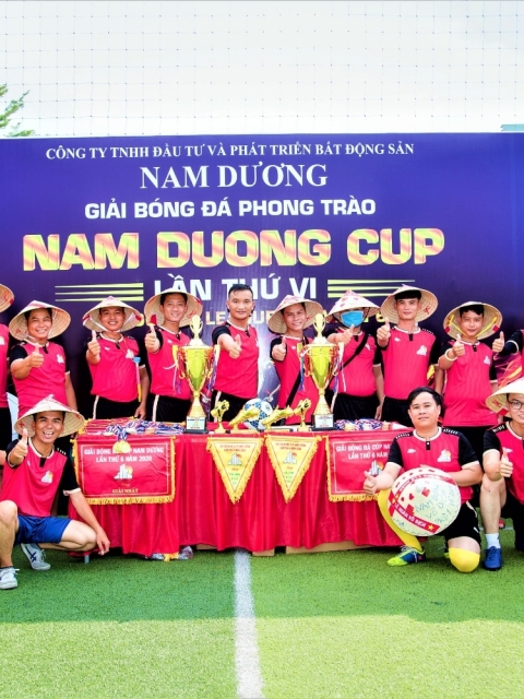 giải bóng đá NAM DƯƠNG CUP LẦN VI