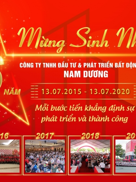 ảnh sinh nhật Nam Dương lần 6