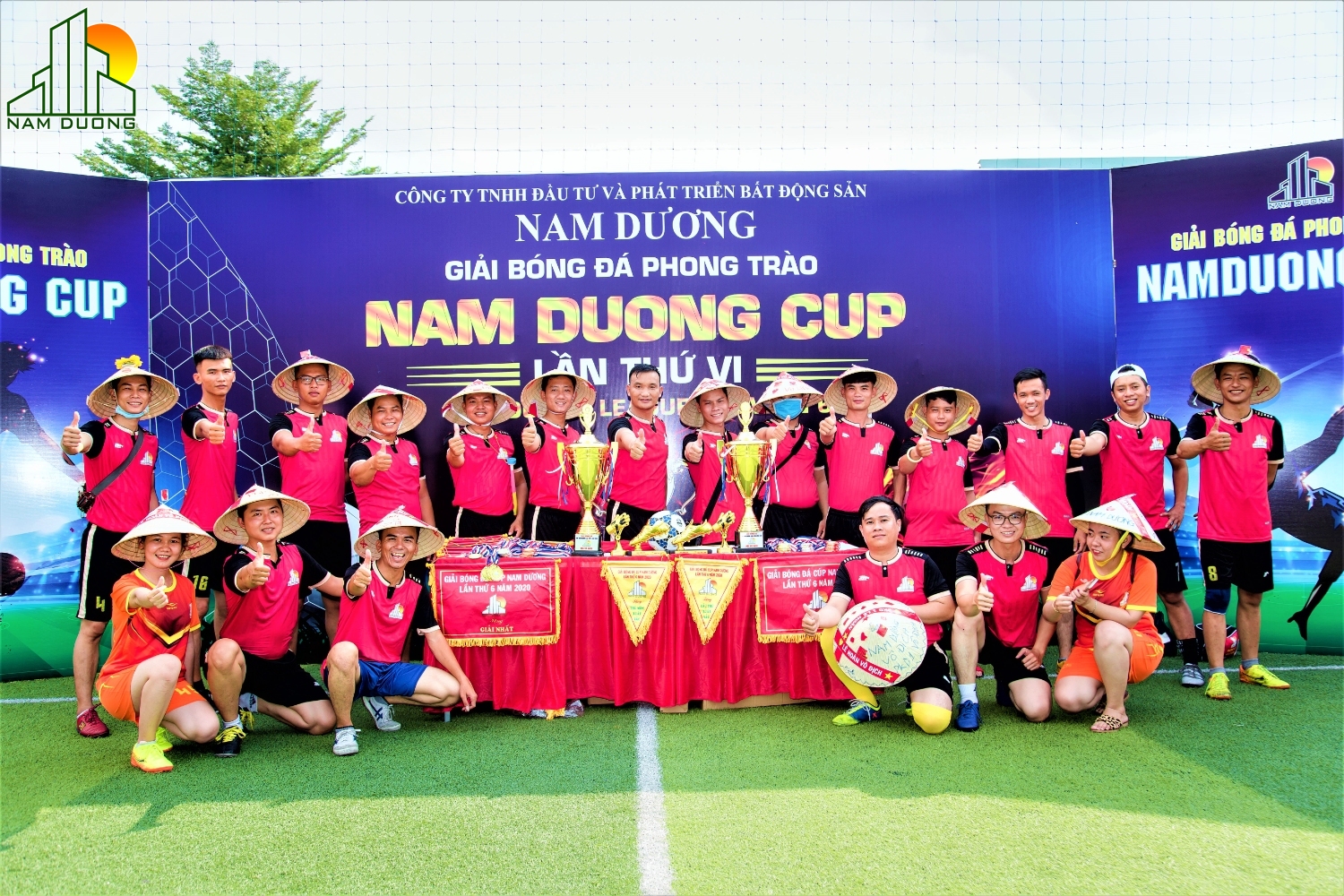 giải bóng đá NAM DƯƠNG CUP LẦN VI