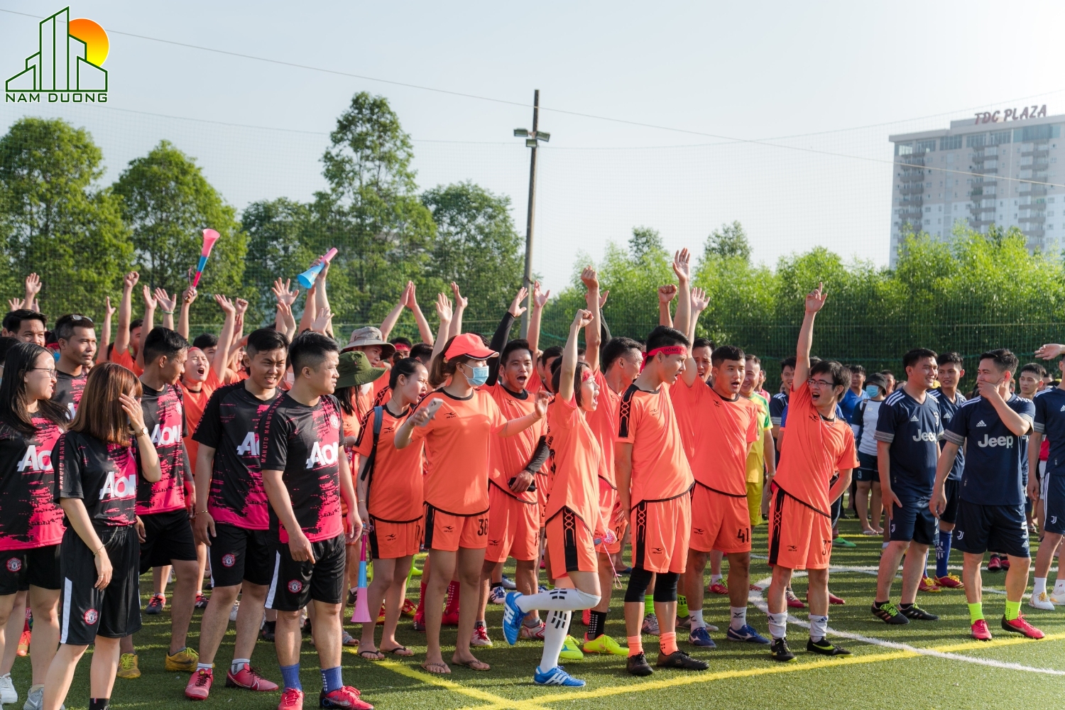 giải bóng đá nội bộ lần 1 của Nam Dương Group 5