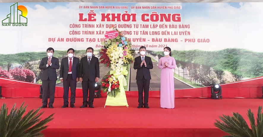 bất động sản bình dương hưởng lợi từ đường tạo lực bắc tân uyên phú giáo bàu bàng