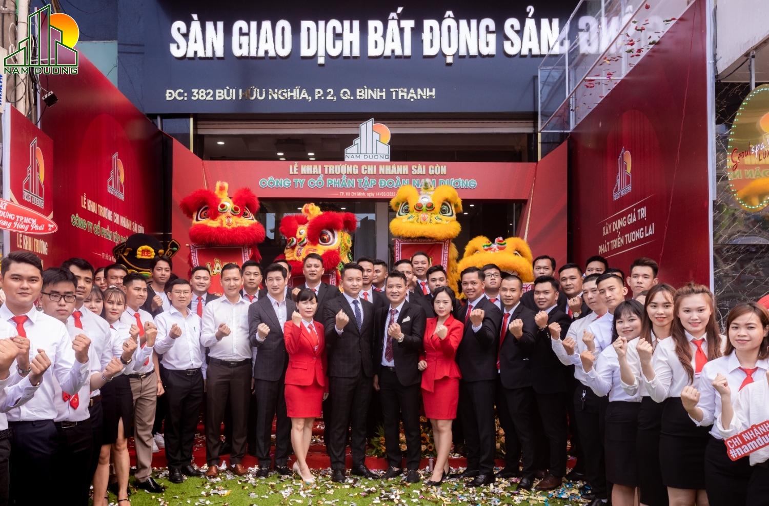 kỷ niệm 8 năm thành lập tập đoàn nam dương