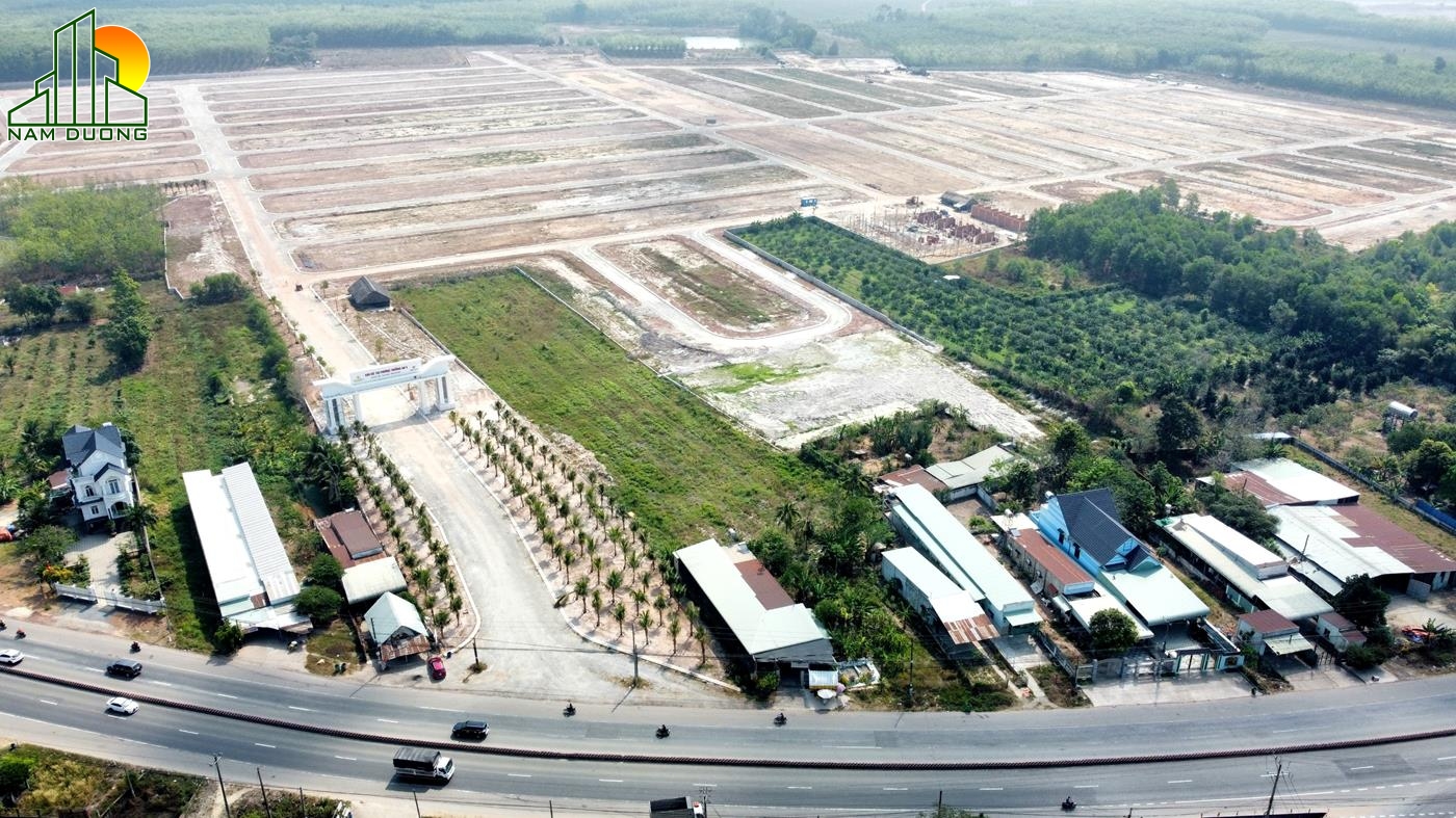 Toàn cảnh dự án Khu compound 5F ORIANNA (Khu đô thị Phương Trường An 6) tại xã Phước Hoà, huyện Phú Giáo, Bình Dương