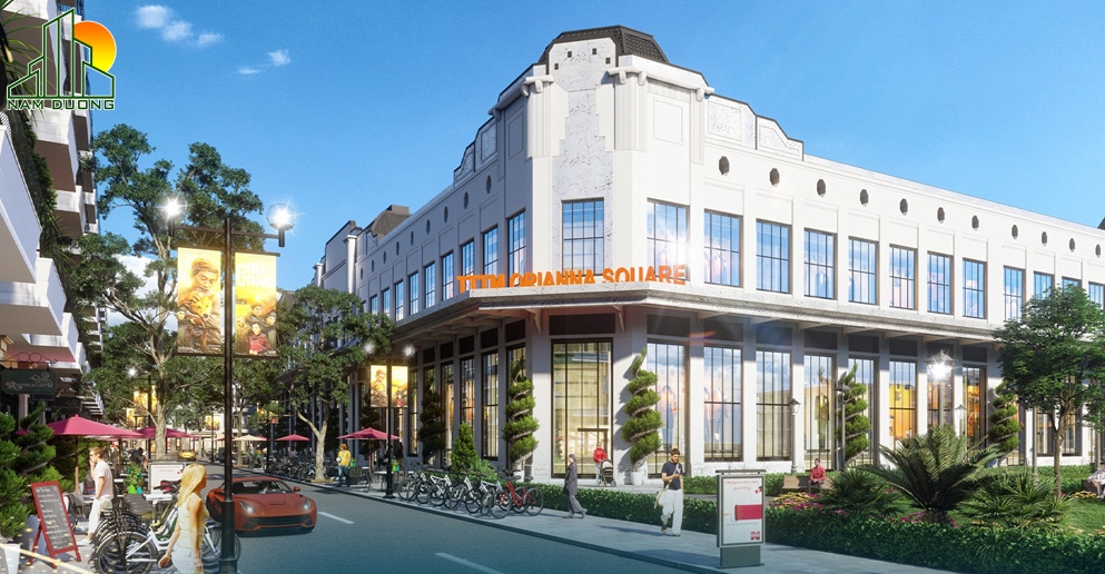 The shopping town trái tim của khu compound 5f orianna